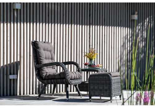  "Толедо" кресло плетеное с подушками, цвет графит, фото 4 