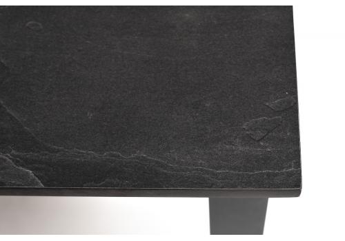  "Канны" журнальный столик из HPL 95х60, H40, каркас "серый графит" (RAL 7024), цвет столешницы "серый гранит", фото 4 