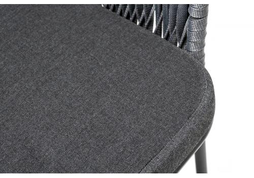  "Диего" обеденная группа на 4 персоны со стульями "Бордо" плетения колос, столешница "серый гранит", фото 9 