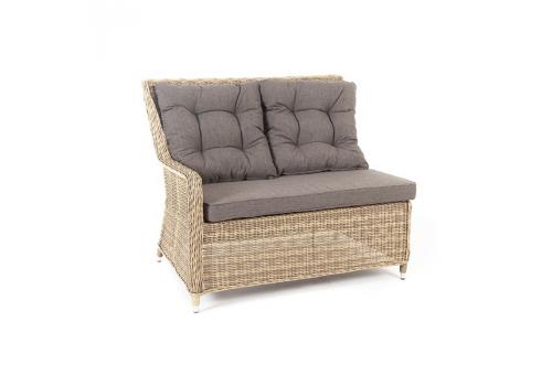  "Бергамо" плетеный правый модуль дивана, цвет соломенный, фото 2 