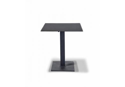  "Каффе" интерьерный стол из HPL квадратный 80х80см, цвет "серый гранит", фото 2 