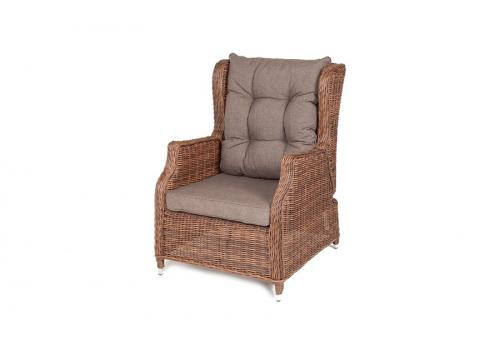  "Форио" кресло раскладное плетеное, цвет коричневый, фото 3 