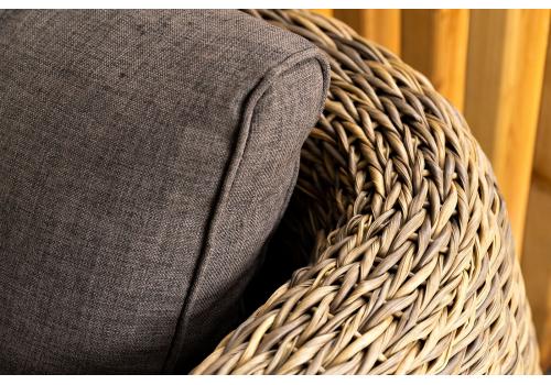  "Кальяри" диван из искусственного ротанга (гиацинт) трехместный, цвет соломенный, фото 13 