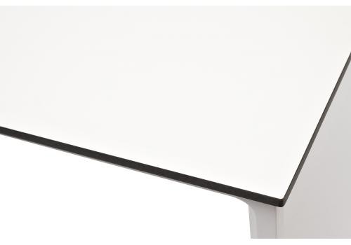  "Малага" обеденный стол из HPL 90х90см, цвет молочный, каркас белый, фото 6 