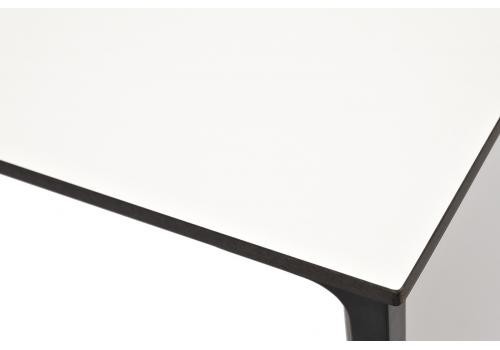  "Малага" обеденный стол из HPL 90х90см, цвет молочный, каркас черный, фото 6 