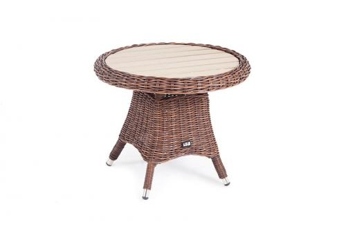  "Равенна" кофейный стол из искусственного ротанга, цвет коричневый, фото 4 