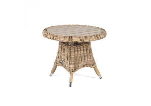  "Равенна" кофейный стол из искусственного ротанга, цвет соломенный, фото 1 