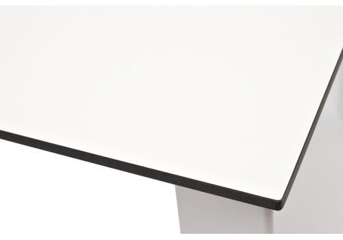  "Венето" обеденный стол из HPL 90х90см, цвет молочный, каркас белый, фото 5 