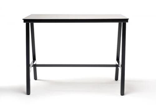  "Рио" стол барный из HPL 140х70см, H110, цвет столешницы "серый гранит", фото 2 