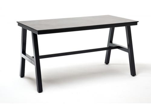  "Рио" стол из HPL 140х70см, H75, цвет столешницы "серый гранит", фото 1 