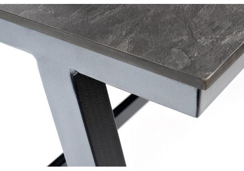  "Рио" стол из HPL 140х70см, H75, цвет столешницы "серый гранит", фото 4 