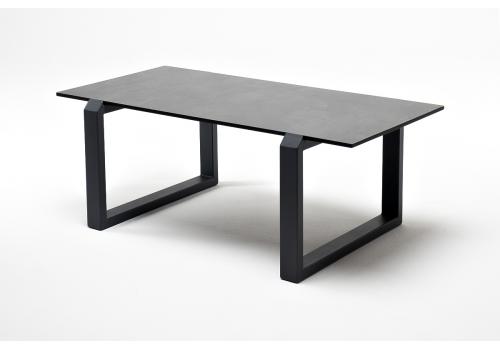  "Варадеро" журнальный стол из HPL 110х60 H43, цвет "серый гранит", каркас алюминий серый (RAL 7024), фото 3 