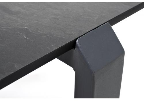  "Варадеро" журнальный стол из HPL 110х60 H43, цвет "серый гранит", каркас алюминий серый (RAL 7024), фото 4 