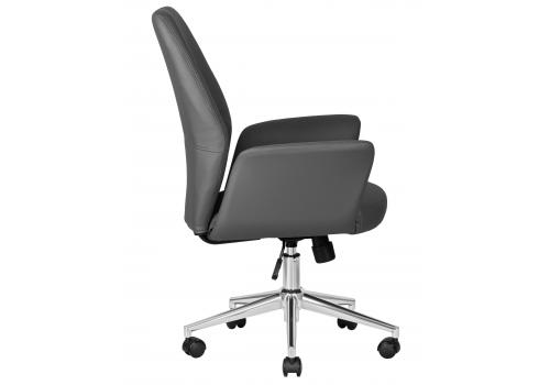  Офисное кресло для руководителей DOBRIN SAMUEL, серый, фото 3 