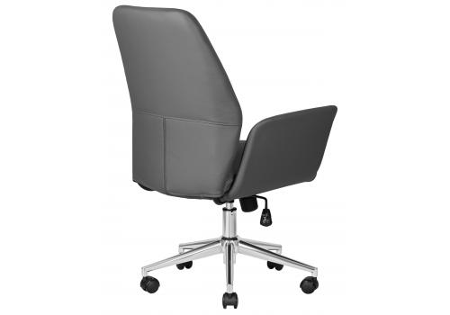  Офисное кресло для руководителей DOBRIN SAMUEL, серый, фото 4 