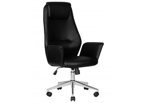  Офисное кресло для руководителей DOBRIN COLTON, черный, фото 1 