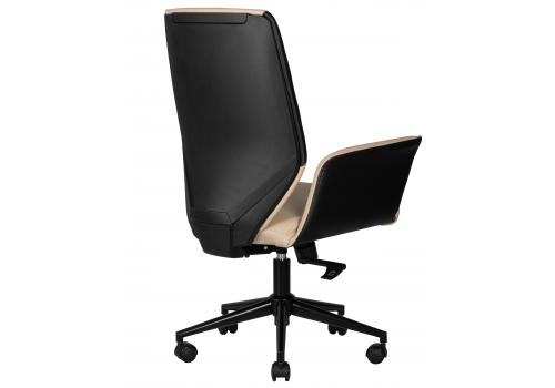  Офисное кресло для руководителей DOBRIN MAXWELL, кремово-черный, фото 4 