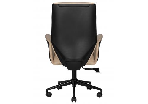  Офисное кресло для руководителей DOBRIN MAXWELL, кремово-черный, фото 5 