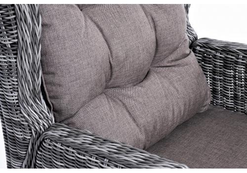  "Форио" кресло раскладное плетеное, цвет графит, фото 6 