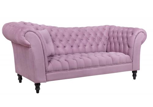  Розовый велюровый диван Lina Pink, фото 2 