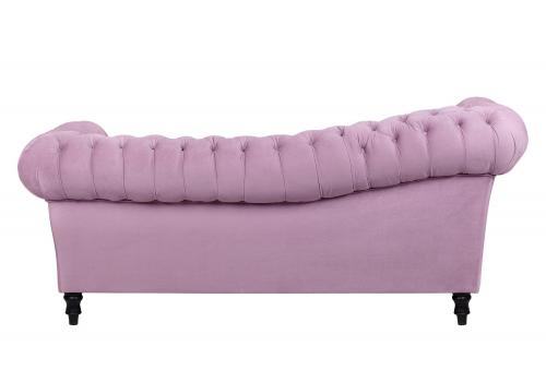 Розовый велюровый диван Lina Pink, фото 4 