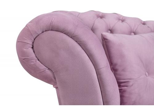  Розовый велюровый диван Lina Pink, фото 5 