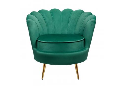  Дизайнерское кресло ракушка Pearl green v2 зеленый, фото 1 