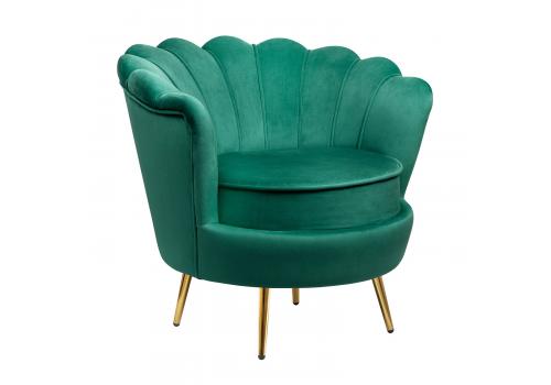  Дизайнерское кресло ракушка Pearl green v2 зеленый, фото 2 