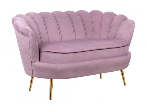  Дизайнерский диван ракушка Pearl double pink розовый, фото 2 