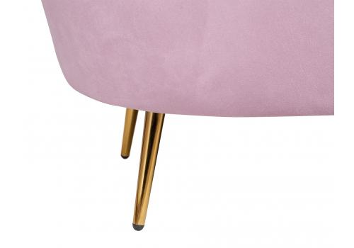  Дизайнерский диван ракушка Pearl double pink розовый, фото 7 