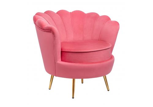  Дизайнерское кресло ракушка Pearl karmin красный, фото 2 