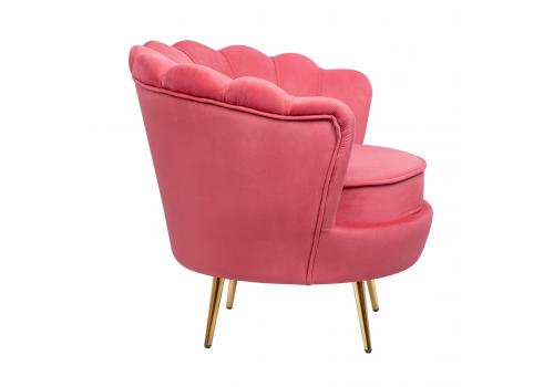  Дизайнерское кресло ракушка Pearl karmin красный, фото 3 