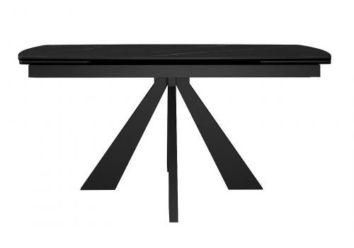  Стол DikLine SKU140 Керамика Черный мрамор/подстолье черное/опоры черные, фото 2 