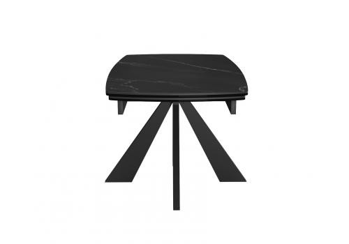 Стол DikLine SKU120 Керамика Черный мрамор/подстолье черное/опоры черные, фото 6 