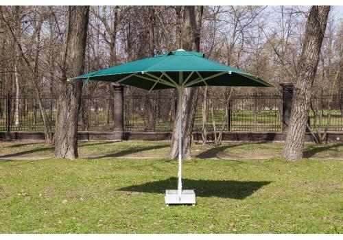  Зонт MISTRAL 300 квадратный без волана (база в комплекте) зеленый, фото 1 