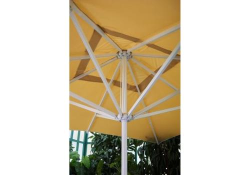  Зонт MISTRAL 300 квадратный без волана (база в комплекте) бежевый, фото 2 