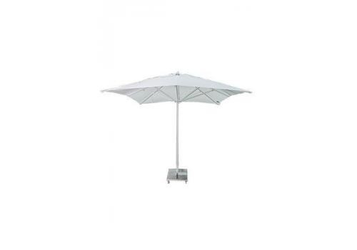  Зонт MISTRAL 300 квадратный без волана (база в комплекте) белый, фото 6 