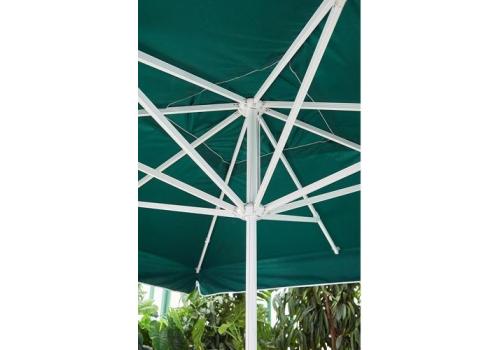  Зонт MISTRAL 300 квадратный с воланом (база в комплекте) зеленый, фото 2 