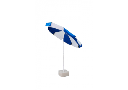  Зонт уличный Breeze 200 с функцией наклона (Синий с белым), фото 6 