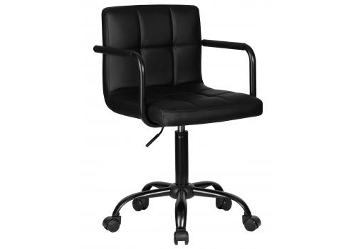  Офисное кресло для персонала DOBRIN TERRY BLACK, чёрный, фото 1 