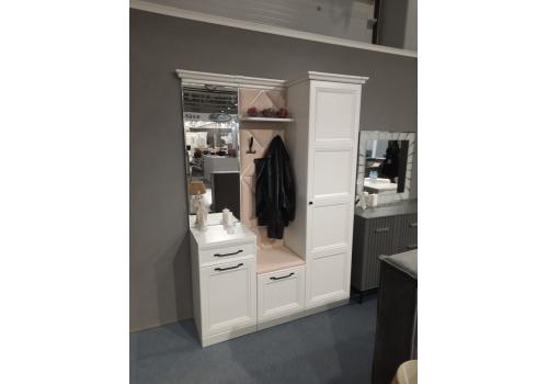  Каталея Шкаф 1-дверный без зеркала, белая эмаль, фото 3 
