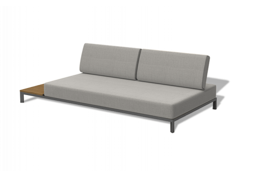  "Амальфи" модуль диванный правый, каркас из алюминия, фото 1 