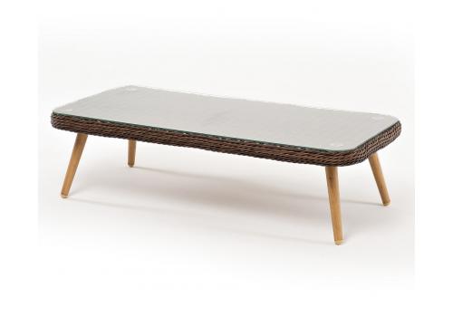 "Прованс" столик журнальный из ротанга, цвет коричневый, фото 1 