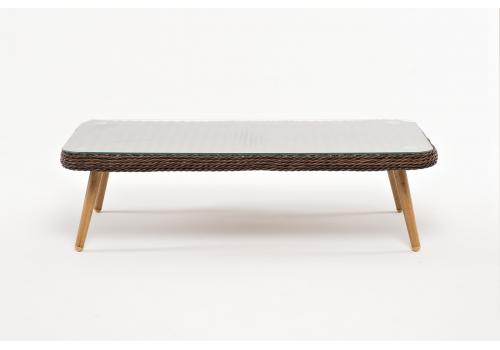  "Прованс" столик журнальный из ротанга, цвет коричневый, фото 2 
