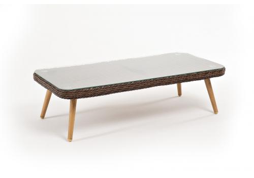  "Прованс" столик журнальный из ротанга, цвет коричневый, фото 3 