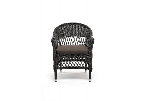  "Сицилия" плетеный стул из искусственного ротанга, цвет графит, фото 2 