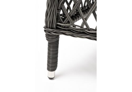  "Сицилия" плетеный стул из искусственного ротанга, цвет графит, фото 8 