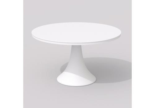  Стол круглый обеденный DIVA белый, фото 2 