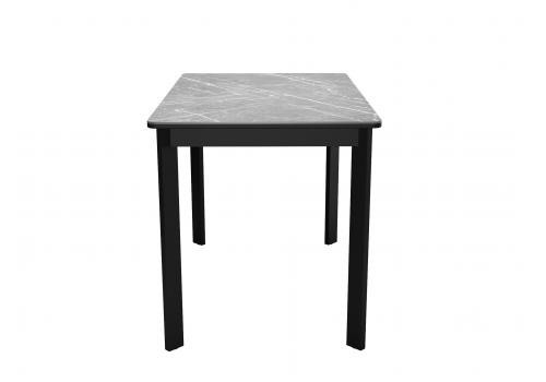  Стол DikLine LK90 Керамика Серый мрамор/подстолье черное/опоры черные, фото 5 