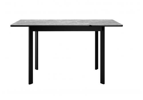  Стол DikLine LK90 Керамика Серый мрамор/подстолье черное/опоры черные, фото 3 